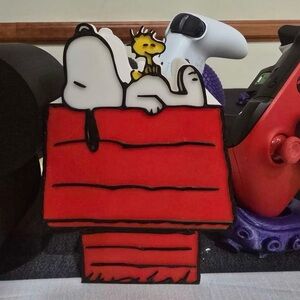 Snoopy and Woodstock Red Doghouse Bath & body Works soap holder